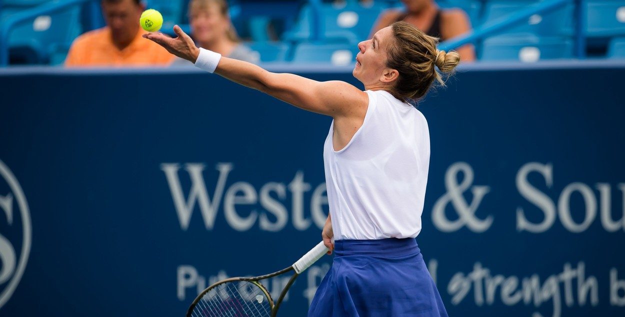 Simona Halep s-a transformat în Serena Williams la ...