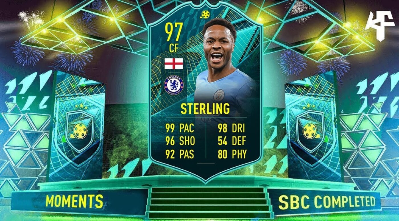 Raheem Sterling în Fifa 22 Ce Card A Primit Atacantul Din Partea Ea Sports